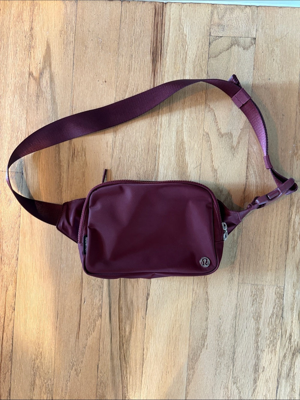 lululemon athletica Maroon Waist/Crossbody Belt Bag